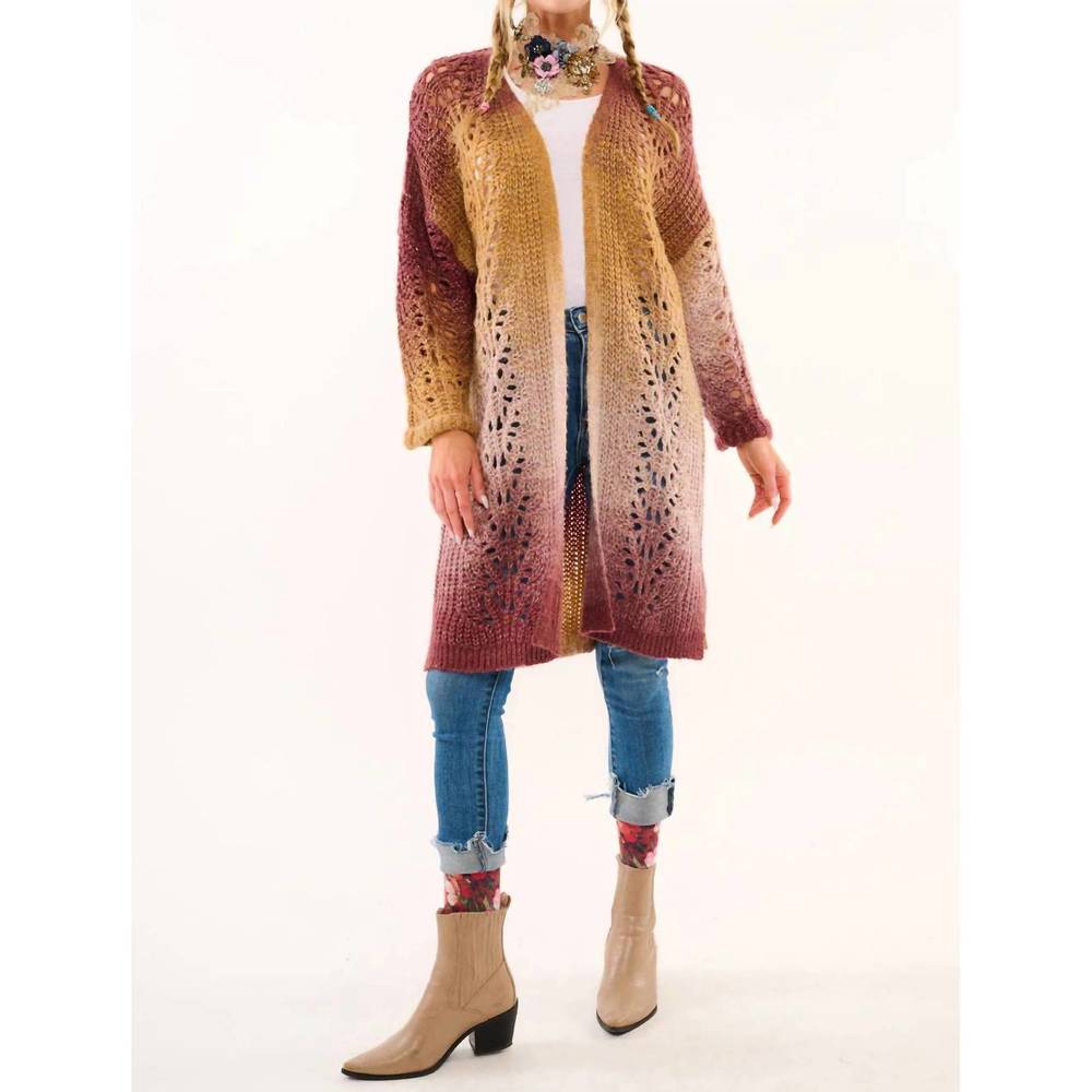 NEW ARATTA joanna cardigan in ombre